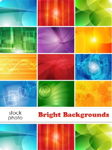 Vector Clip Art - Bright Backgrounds