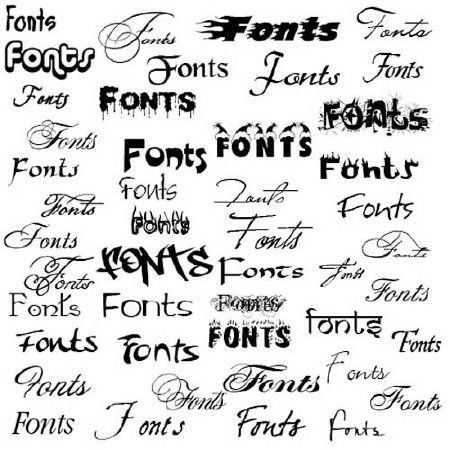 1000 fonts for all occasions