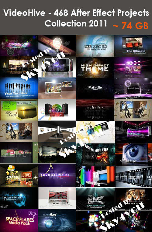 VideoHive - 468 After Effect Projects Collection 2011
