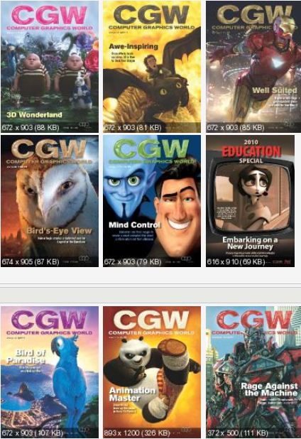 Computer Graphics World (2004-2011) Collection