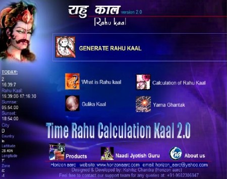 Time Rahu Calculation Kaal 2.0