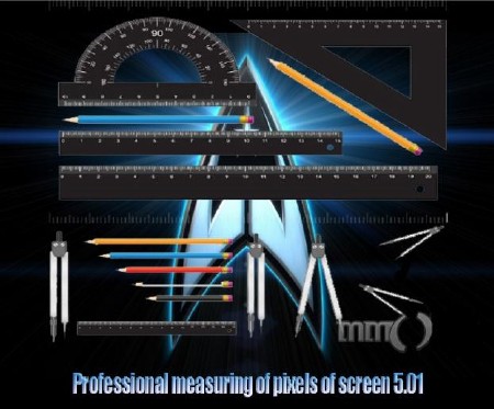 Professional measuring of pixels of screen 5.01