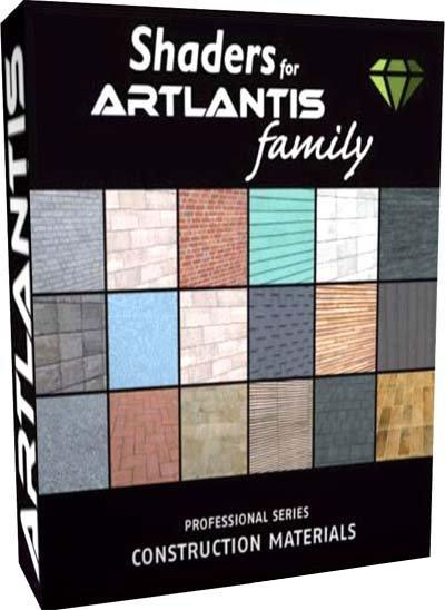 Shaders for Artlantis Studio and 3D Plants & Trees v.1