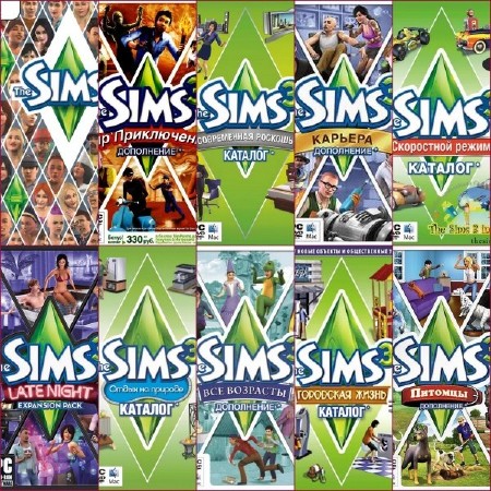 The Sims 3. Gold Edition (2009-2011/RUS/Repack/R.G. Catalyst)