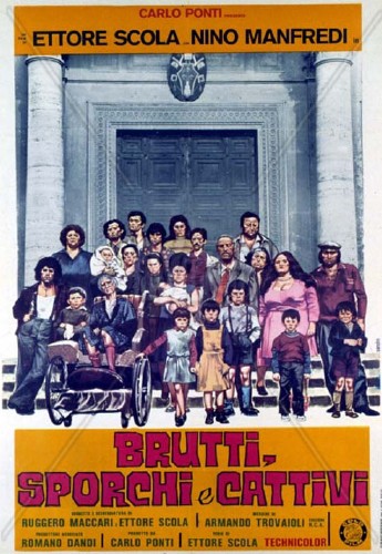 Отвратительные, грязные, злые / Brutti, sporchi e cattivi (1976) DVD-Rip