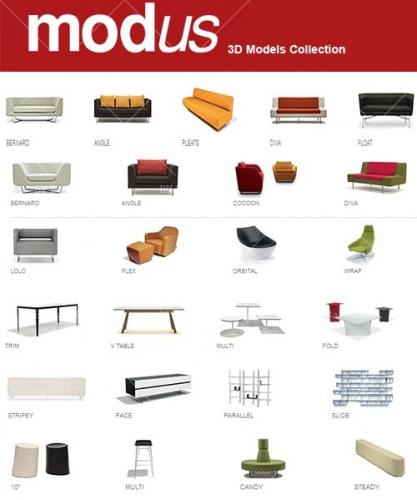 Collection 3D Models - MODUS