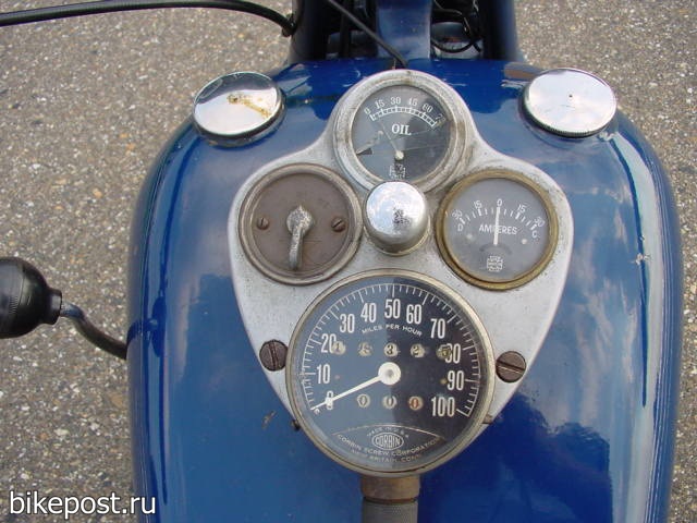 Старинный мотоцикл Henderson KJ 1930