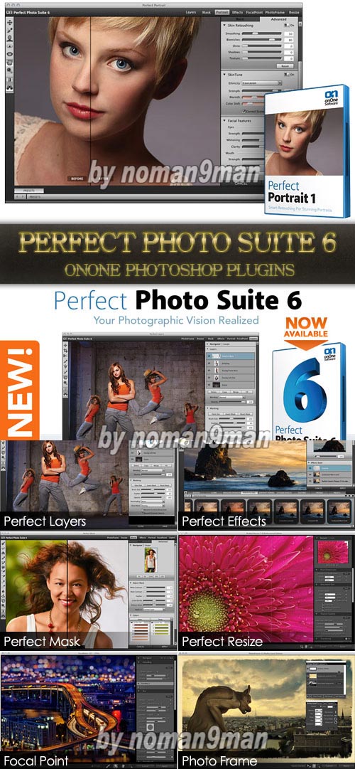 onOne Perfeito Photo Suite Versão 6.0 do Windows Complete (x64/x86) | 2,02 Gb