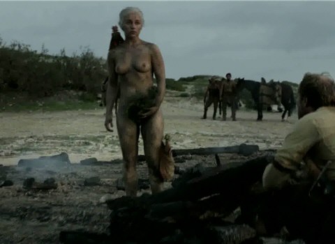 Emilia Clarke Nude in Game of Thrones Part 4 HD 