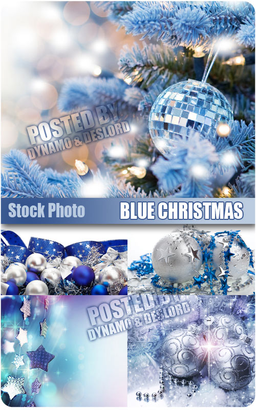 Blue Christmas - UHQ Stock Photo