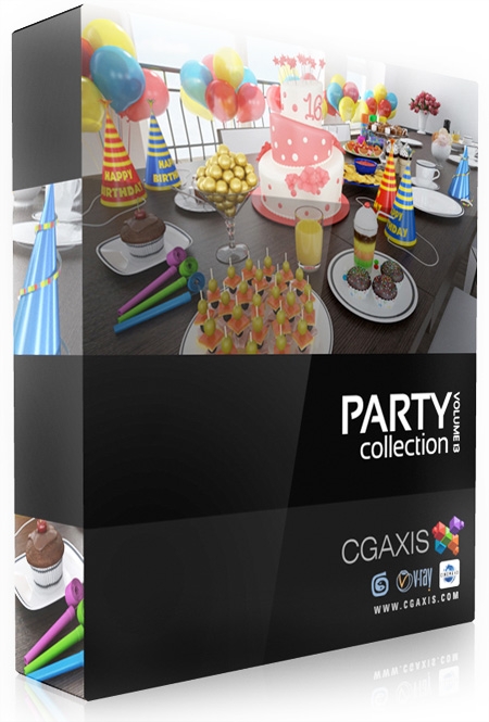 3D Models Volume 13 - Party Collection