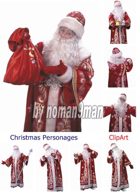 Christmas Personages - HQ stock