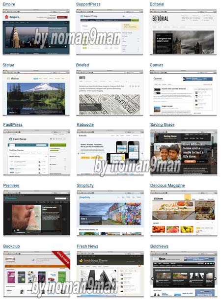 All WooThemes Templates August 10-2011 | 605 Mb