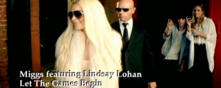 Miggs feat. Lindsay Lohan - Let The Games Begin (DVDRip)