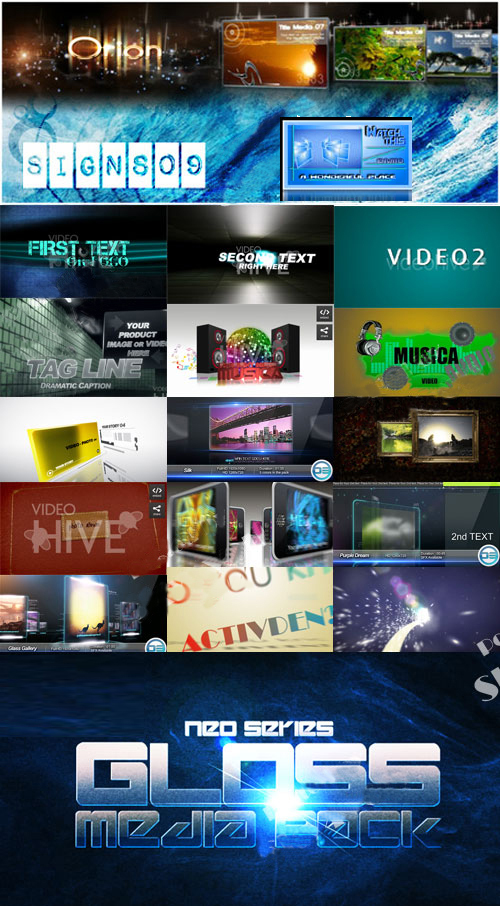 20 Template After Effect Project Selected Ver3 [2011]