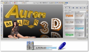 Aurora 3D Text & Logo Maker 11.12230300 Rus Portable