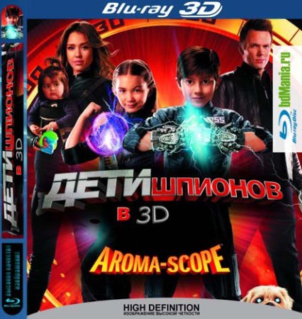   4D  3 / Spy Kids: All the Time in the World in 4D 3D (  / Robert Rodriguez) [2011, , , , Blu-Ray Disc (custom) 1080p] BD3D