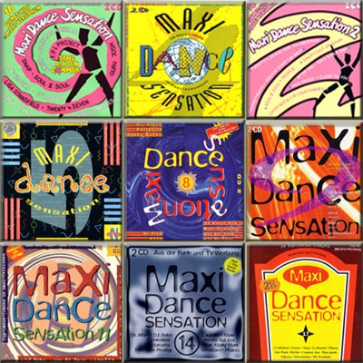 VA - Maxi Dance Sensation 01-04 (1990-1991)