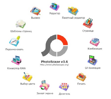 PhotoScape v 3.6 + Portable + Тихая установка (2011|RUS)
