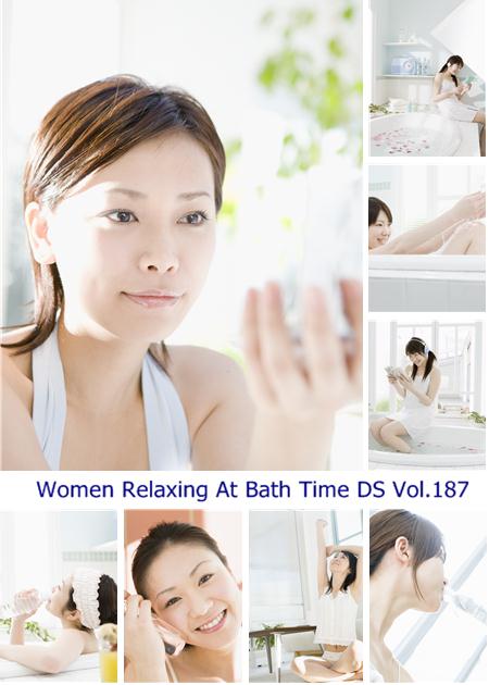 Women Relaxing At Bath Time DS Vol.187