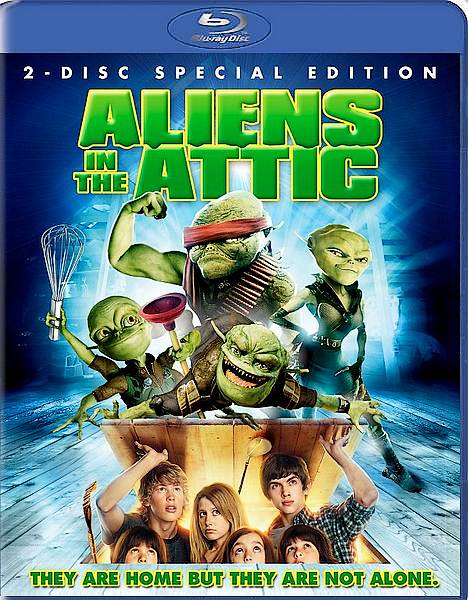 Пришельцы на чердаке / Aliens in the Attic (2009) HDRip