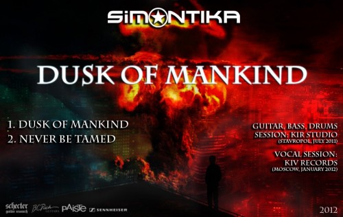 (Industrial / Electro Glam Metal) Simantika - Dusk Of Mankind (Single) - 2012, MP3, 256 kbps