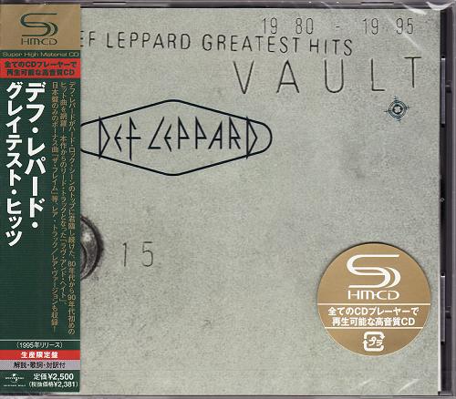 (Hard Rock) Def Leppard - Greatest Hits - Vault 1980-1995 (Japan SHM-CD + Bonus CD) - 1995, WavPack (image+.cue), lossless