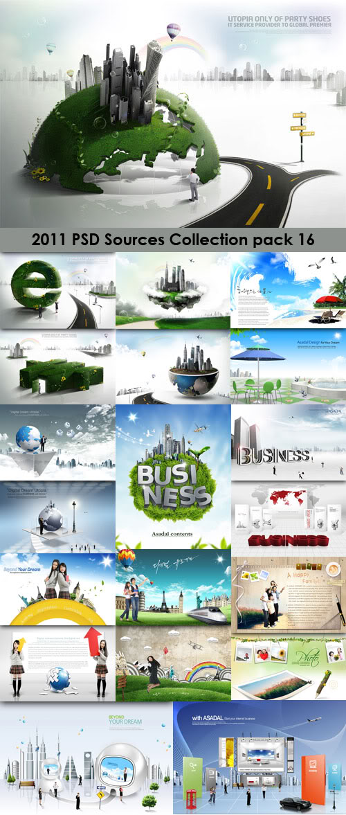 2011 PSD Sources Collection Pack 16