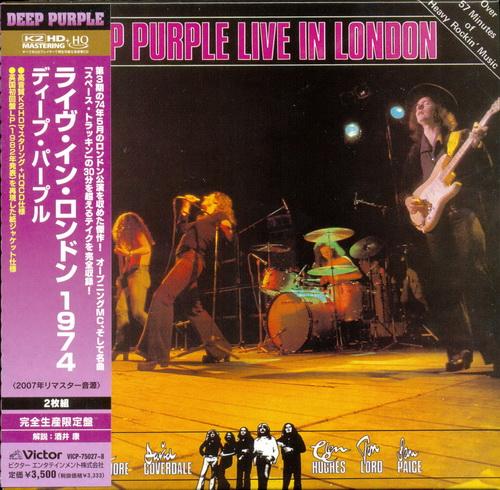 (Hard Rock) Deep Purple - Live In London 1974 - 1982 (2HQCD Set) (Victor Entertainment Japan HQCD VICP-75027/8) K2HD Mastering/Reissue 2011, FLAC (image+.cue), lossless