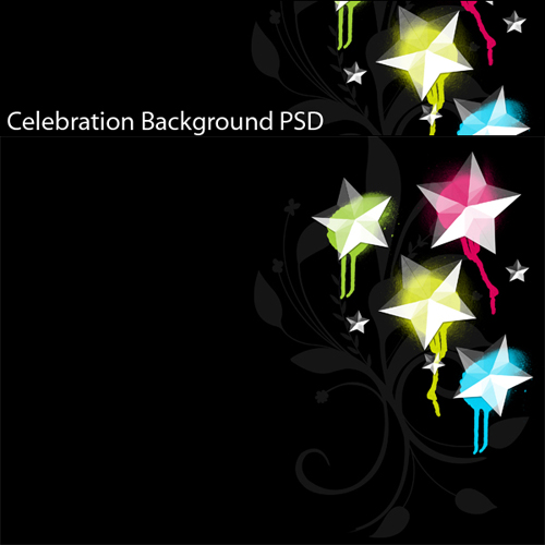 Psd Star Backgrounds for Photoshop