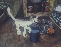 Как кошечка и собачка мыли пол (1977 / DVDRip)
