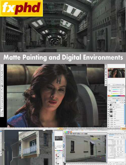 Matte Painting and Digital Environments - Fxphd PNT204 | 2.57GB