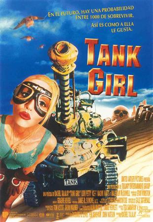 Девушка-танк (Танкистка / Девушка на танке) / Tank Girl (1995 / HDRip)