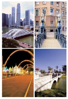 Stock photos - Beautiful bridges. 20 jpg - 4387 x 6656