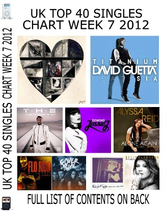 UK Top 40 Singles Chart Week 07 (2012)