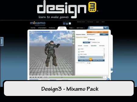 Design3 - Mixamo Pack