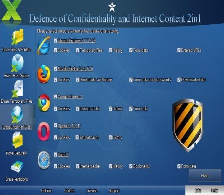 Defence of Confidentiality and Internet Content 2in1