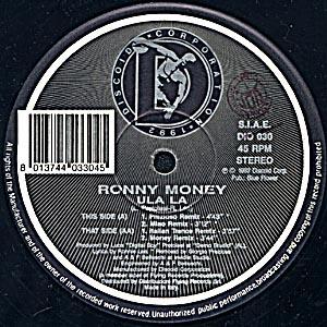 [Hardcore, Techno, Euro House] Ronny Money – Ula La (Remixes)=1992 8412aa3e61a98d829c6a5438b747bbeb