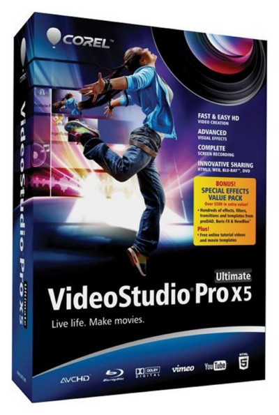 Corel VideoStudio Pro X5 15.0.0.258 SP1 x86/x64 & Bonus
