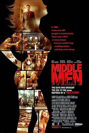 Меж двух огней / Посредники / Middle men (2009/HDRip)