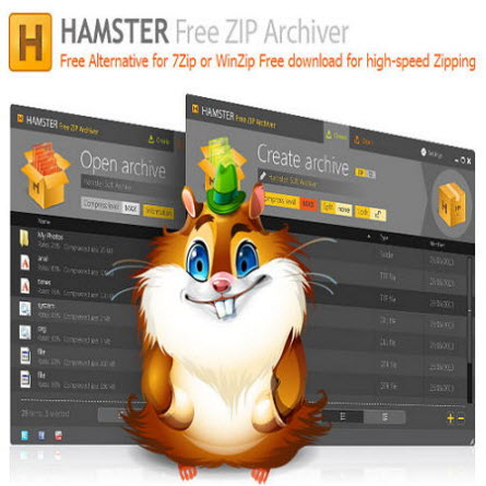 Hamster Free ZIP Archiver 2.0.1.2 Portable