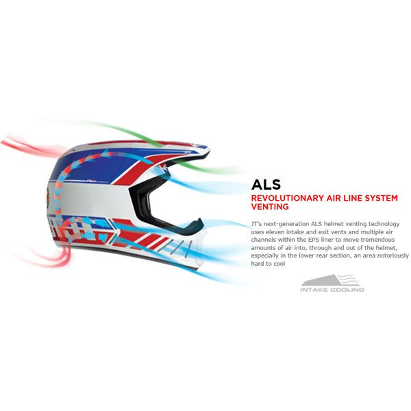 Внедорожный мотошлем JT Racing ALS-02