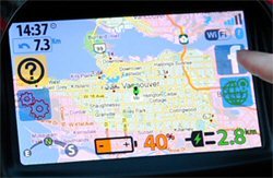 Электроскутеры Evolve 2013: новая электроника, приборная панель и GPS