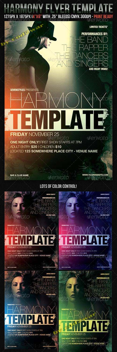 Harmony Flyer Template - Graphicriver