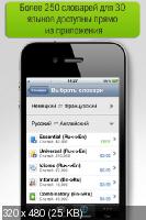 Lingvo Dictionaries v2.3 для iPhone, iPad (Reference, iOS 4.0, RUS)